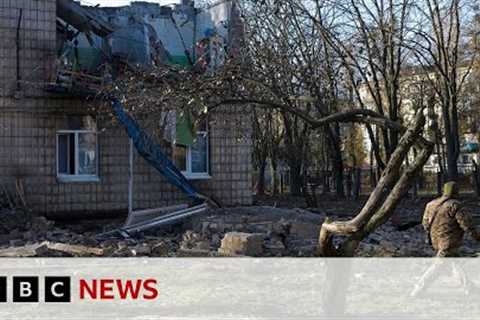 Ukraine’s capital Kyiv hit by biggest drone attack since war began – BBC News