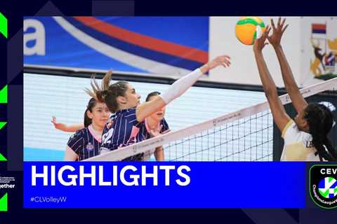 Jedinstvo STARA PAZOVA vs. Volley MULHOUSE Alsace – Match Highlights