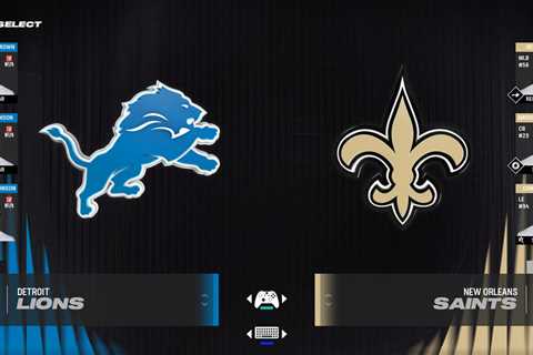 Lions vs. Saints Week 13 preview: LIVE Madden 24 simulation