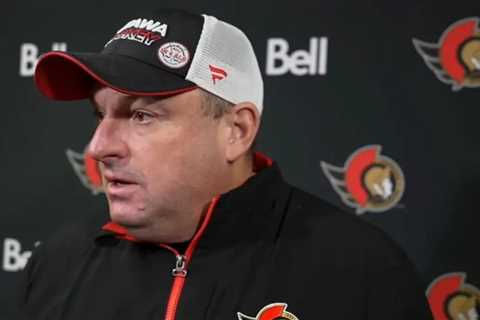 Ottawa Senators’ Head Coach D.J. Smith On The Hot Seat