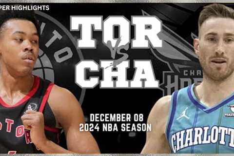 Toronto Raptors vs Charlotte Hornets Full Game Highlights | Dec 8 | 2024 NBA Season