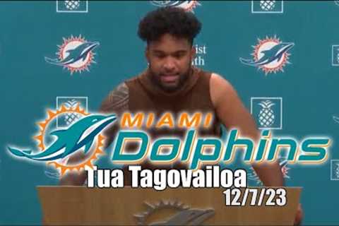 Tua Tagovailoa on TITANS AUSTIN JACKSON JUJITSU Miami Dolphins Football Condensed Interview &..