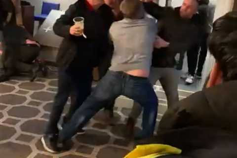 Huge Brawl Erupts at Aintree Races as Security Stands By