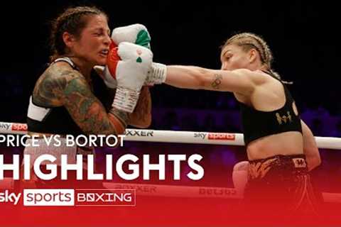 HIGHLIGHTS! Lauren Price vs Silvia Bortot  Welterweight bout