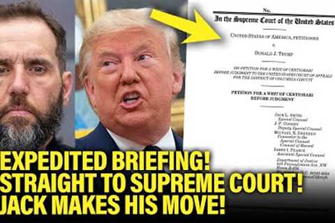 BREAKING: Jack Smith Makes MAJOR MOVE before Supreme Court in Trump Criminal Case