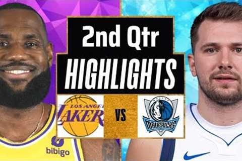 Los Angeles Lakers vs Dallas Mavericks Full Highlights 2nd QTR | Dec 12 | 2023 NBA Regular Season