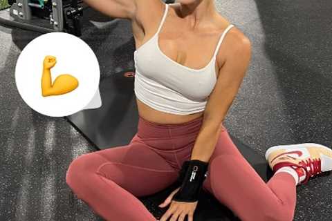 Golf Beauty Karin Hart Shows Off Sweaty Gym Session in Latest Instagram Story