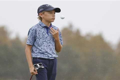 Annika Sorenstam's son Will McGee follows early-week ace with an eagle at PNC Championship