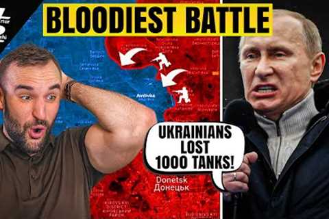 Avdiivka is the Bloodiest Battle of the War up to Date | UNBELIEVABLE STATISTICS | Ukrainian War