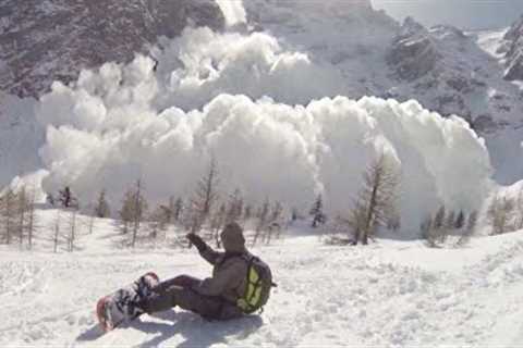 5 Monster Avalanche Caught On Camera