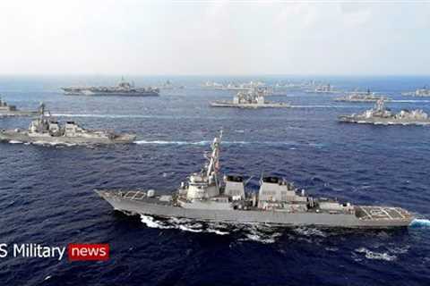 China Shocked! 24 US warship,4 Japan jets, and 2 Philippine vessel arrive South China Sea