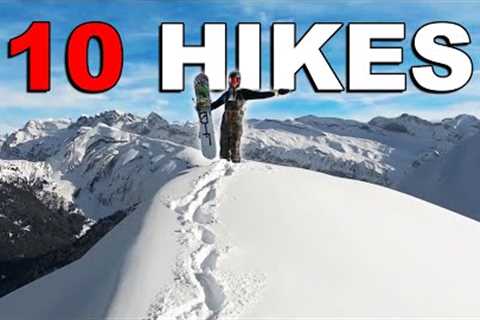 10 Snowboard Hikes - The Ultimate Bucket List