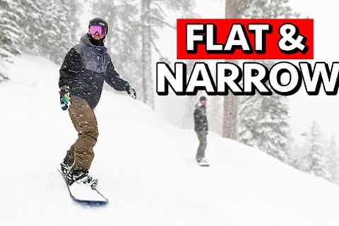 How To Survive Flat & Narrow Runs on your Snowboard