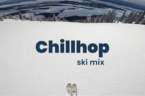 Chillhop Ski Mix - Relaxing Backcountry Powder Ski POV Footage - Chill Beats to Quarantine to