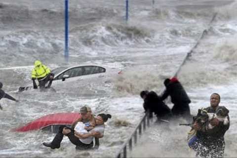 California Battered || Tidal Wave Bombards Santa Cruz, Ventura, Pismo, Pacifica and