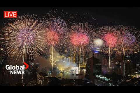 New Year''s 2024 countdown celebrations & fireworks around the world | LIVE