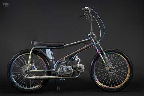 Chill ‘Em All: This motorized BMX is inspired by the Raleigh Chopper