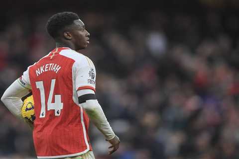 Arsenal Sets Transfer Price for Eddie Nketiah Amid Ivan Toney and Dominic Solanke Links