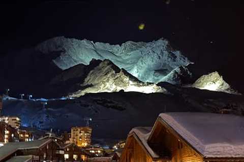 New Year skiing in the 3 valleys, Val Thorens and La Folie Douce