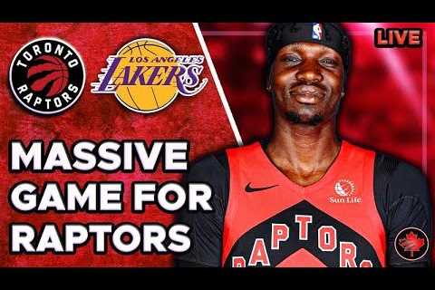 The Toronto Raptors CANNOT Be Tamed! Toronto Raptors vs Los Angeles Lakers LIVE Watch Along