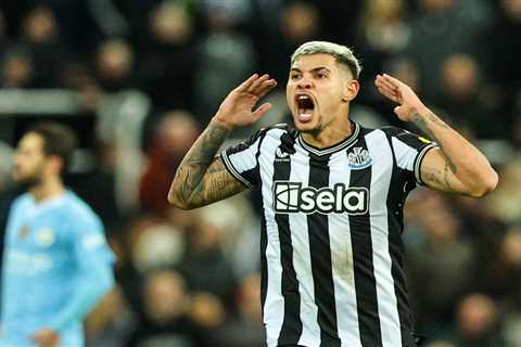 What Bruno Guimaraes was saying about his fitness during Newcastle’s loss to Man City