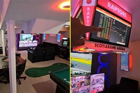 Las Vegas Grand Prix tickets sell for $11k, so one fan creates incredible basement haven with..