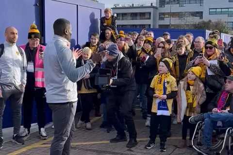 Former Premier League Star George Elokobi Whips Up Maidstone United Fans Before Famous..