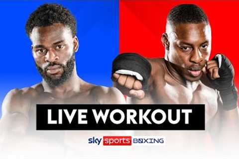 BUATSI VS AZEEZ!  LIVE WORKOUT 💪