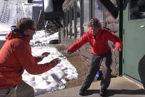 Fore-aft and foot to foot drill for skiing, part 1