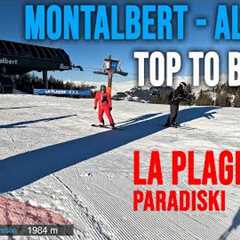[4K] Skiing Plagne Montalbert - All Blue Top to Bottom (5.3km), Paradiski France, GoPro HERO11