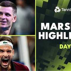 Dimitrov vs Korda; Hurkacz, Auger-Aliassime & More Feature | Marseille 2024 Highlights Day 4