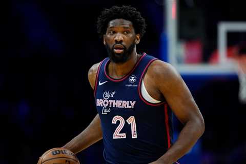 76ers’ Embiid out Thursday vs. Jazz after having MRI on left knee