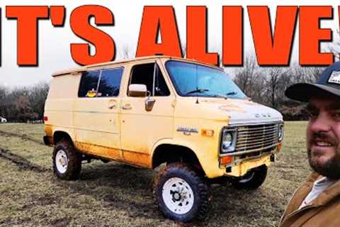 Big Block 4x4 Shorty Van LIVES! The BEAST