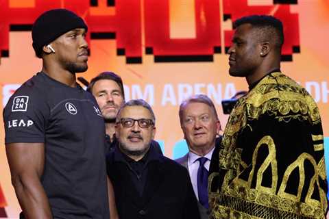 Francis Ngannou Promises to Take Anthony Joshua's Soul in Chilling KO Prediction