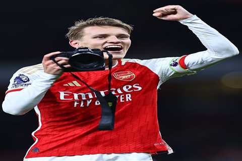 Martin Odegaard Hits Back at Jamie Carragher's Criticism of Arsenal Celebrations