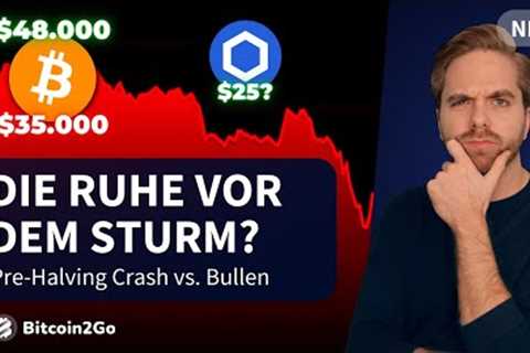 Bitcoin vor Pre-Halving Crash? - Interesse stürzt ab, China Crash vs. S&P Rekord &..