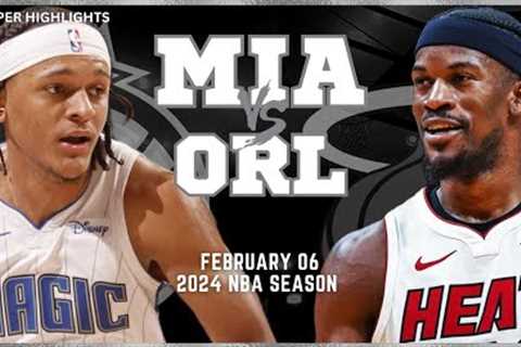 Miami Heat vs Orlando Magic Full Game Highlights | Feb 6 | 2024 NBA Season