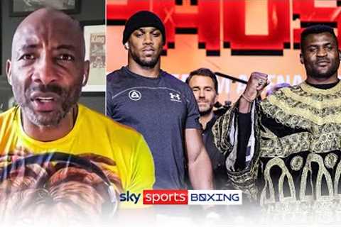 If Anthony Joshua loses to Ngannou his credibility is GONE! ❌  Johnny Nelson's verdict