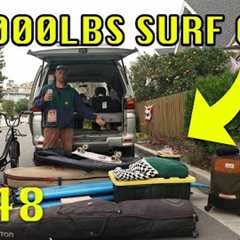 PACKING TO SURF MAVERICKS AND FUN POV SURF - BIG WAVE TRAINING DAY 148