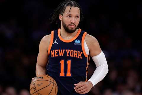 Knicks’ Jalen Brunson won’t return vs. Cavaliers with sore left knee