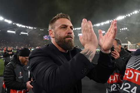 Daniele de Rossi likely to be Roma manager next season
