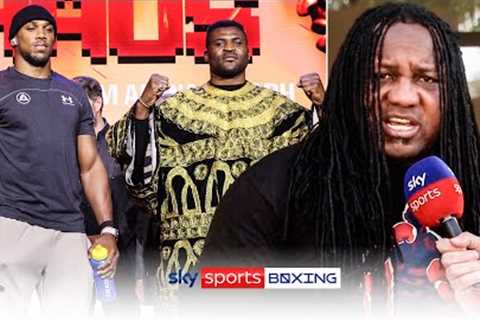 Ngannou's trainer WARNS Anthony Joshua with passionate speech ⚠️