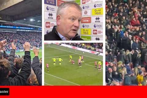 Arsenal fans taunt Sheffield United supporters leaving after 15 minutes into 6-0 thrashing