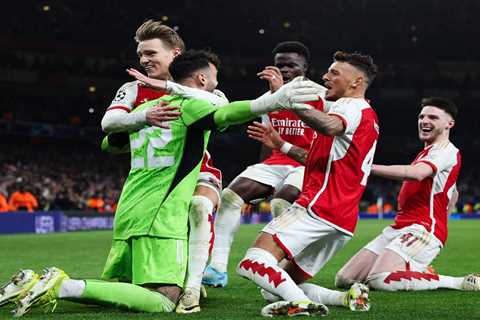 Arsenal Player Ratings: David Raya the Hero but William Saliba Shows Nerves in Champions League..