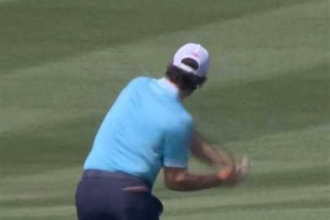 Fuming Players Championship star Adam Hadwin leaves fans stunned with ‘WORLDIE golf club throw’