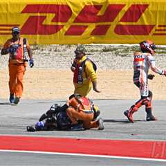 Aleix Espargaro on Marc Marquez’s crash: “They have to ban him for one race