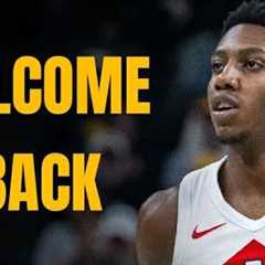 IT WAS GOOD TO SEE RJ BARRETT BACK ON THE COURT| MY REACTION