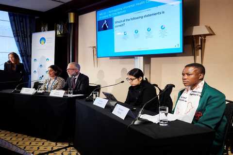 Special Olympics Health Messenger Barbara Njovo Speaks at the World Health Summit in Berlin