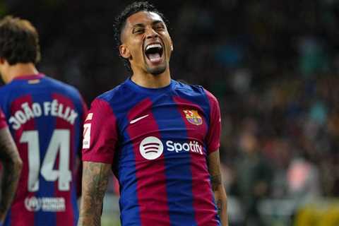 Barcelona happy with exit-linked winger’s form as sale price increases