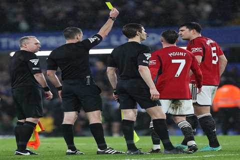 Fuming Harry Maguire Gets Booked After Man Utd's Loss to Chelsea